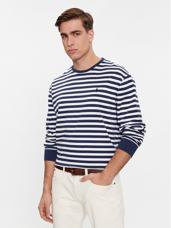 Polo Ralph Lauren S dlhými rukávmi 710926742001 Tmavomodrá Classic Fit