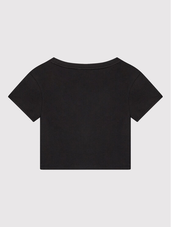 T-shirt KY0KY00004 Nero Cropped Fit
