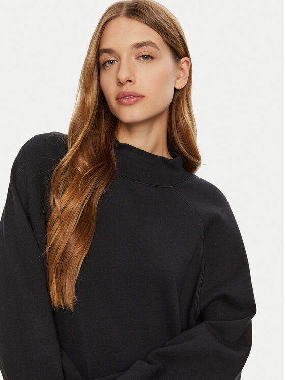 Champion Champion Μπλούζα 117637 Μαύρο Loose Fit