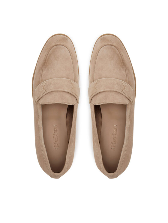 Max Mara Max Mara Mokasíny Softmoc 2514521191600 Béžová