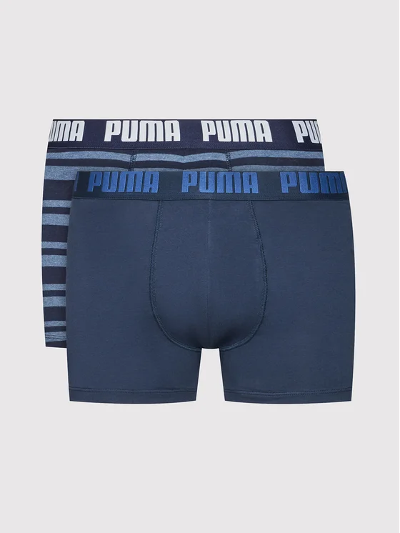 Puma 2er-Set Boxershorts 907838 Dunkelblau