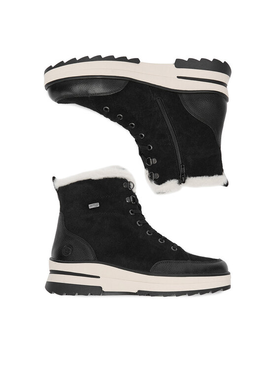 Remonte Remonte Schnürschuhe CEO-D2B76-03 Schwarz