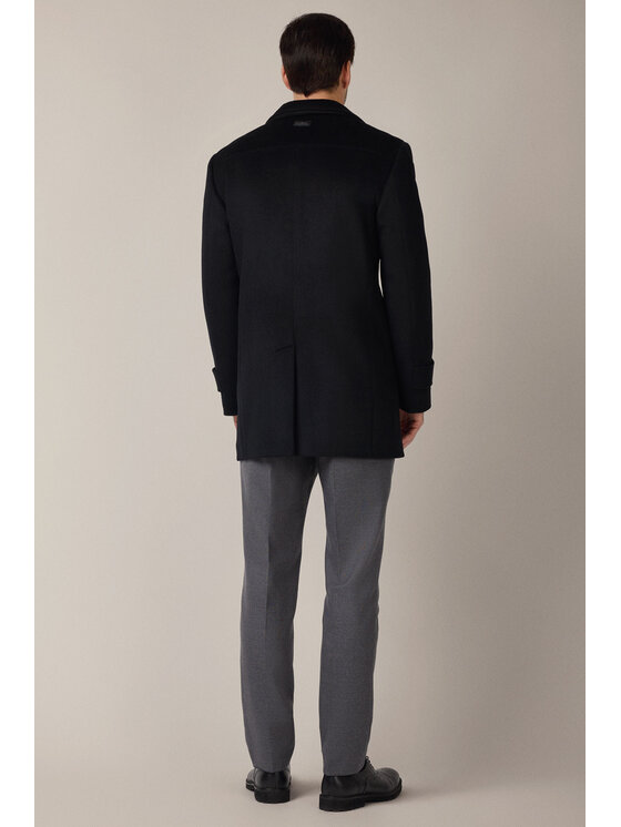 Lancerto Lancerto Płaszcz zimowy Vernol PC073225000017 Czarny Regular Fit