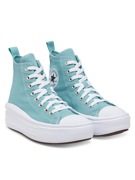 Converse Converse Trampki Chuck Taylor All Star Move Platform A10703C Zielony