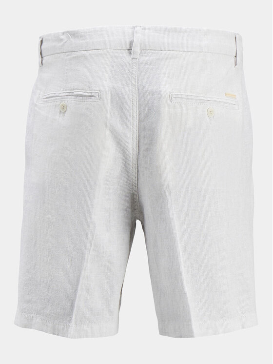 Jack&Jones Jack&Jones Шорти з тканини Jpstace 12252992 Білий Tapered Fit