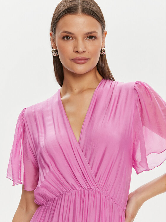 Haveone Haveone Rochie de vară AFF-L013 Violet Regular Fit