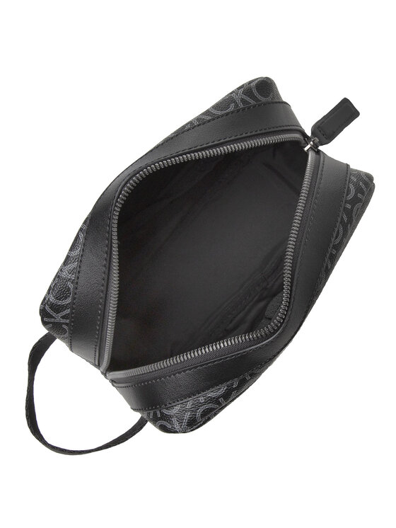 Calvin Klein Calvin Klein Kosmētikas somiņa Warmth Monogram Washbag K50K507916 Melns