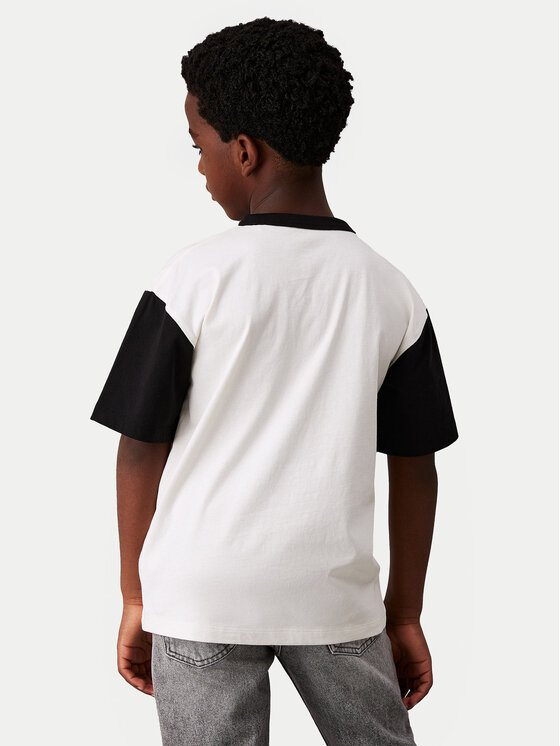 Calvin Klein Jeans Calvin Klein Jeans Marškinėliai IB0IB02330 Écru Regular Fit