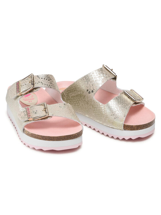 Pablosky Šlepetės PAOLA 858180 M Auksinė • Modivo.lt