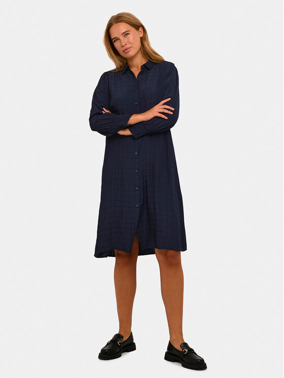 Kaffe Kaffe Сукня-сорочка Lissa 10508382 Cиній Regular Fit
