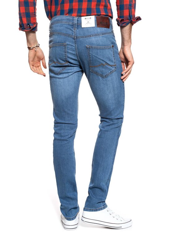 Mustang Mustang Jeansy BOSTEN Niebieski Slim Fit