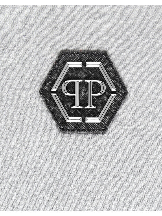 PHILIPP PLEIN PHILIPP PLEIN Kožená bunda 30335 Černá Basic Fit