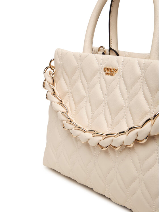 Guess Guess Rankinė Maxine HWQG97 33060 Kreminė