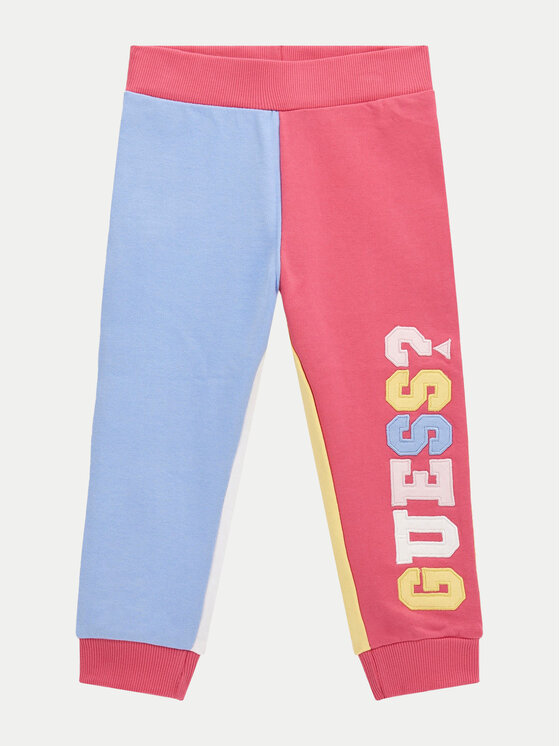 Guess Teplákové nohavice K4YQ14 KA6R3 Farebná Relaxed Fit