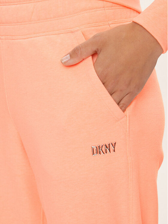 DKNY Sport DKNY Sport Teplákové nohavice DP3P3406 Oranžová Wide Leg