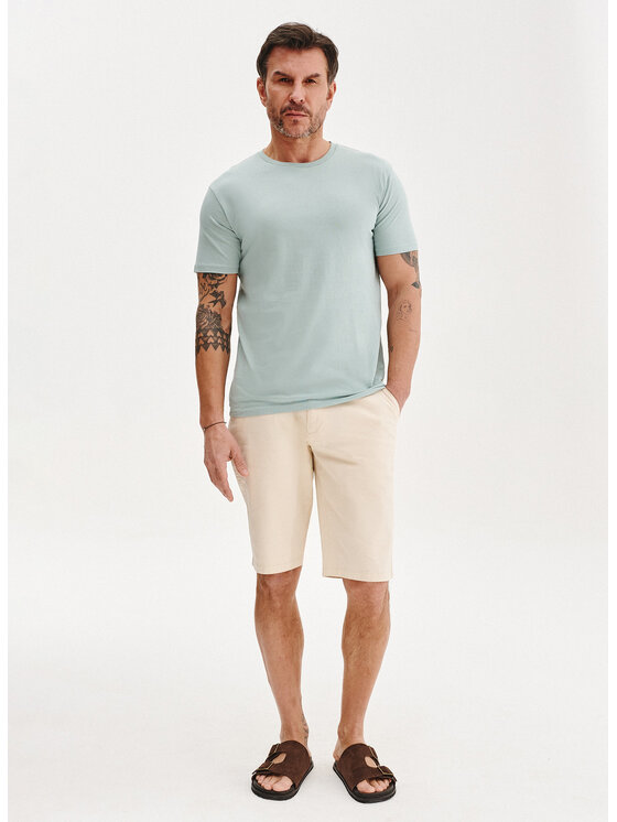 Pako Lorente Pako Lorente T-Shirt P25SF-TT-003 Zielony Regular Fit