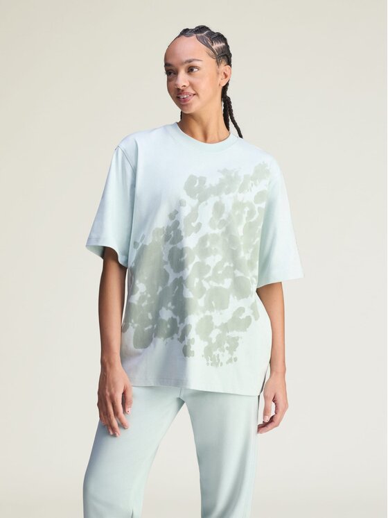 adidas by Stella McCartney adidas by Stella McCartney Koszulka techniczna by Stella McCartney Graphic Tee Zielony Loose Fit
