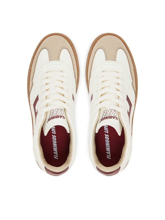 Flamingos Life Flamingos Life Sneakers Burela Bold Écru
