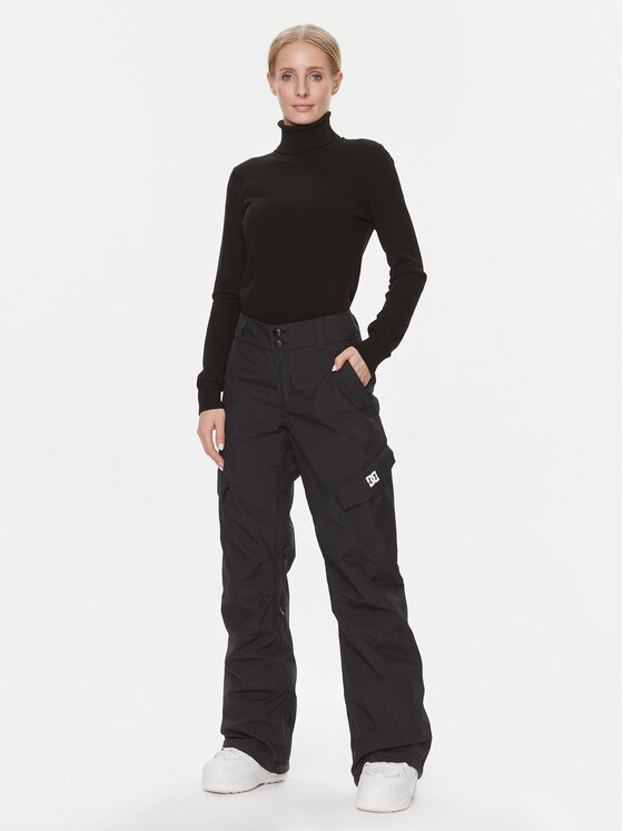 DC Shoes DC Shoes Snowboardové nohavice Nonchalant Snpt ADJTP03023 Čierna Regular Fit