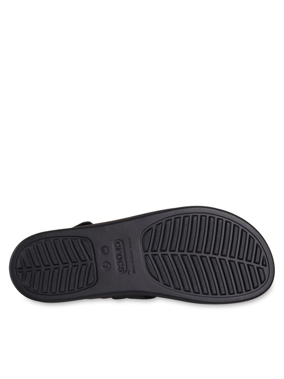 Crocs Crocs Sandały Brooklyn Woven Upper LW 209977 Czarny