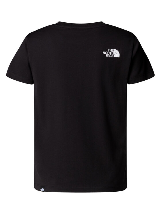 The North Face The North Face T-Shirt Easy NF0A8EHG Czarny Regular Fit