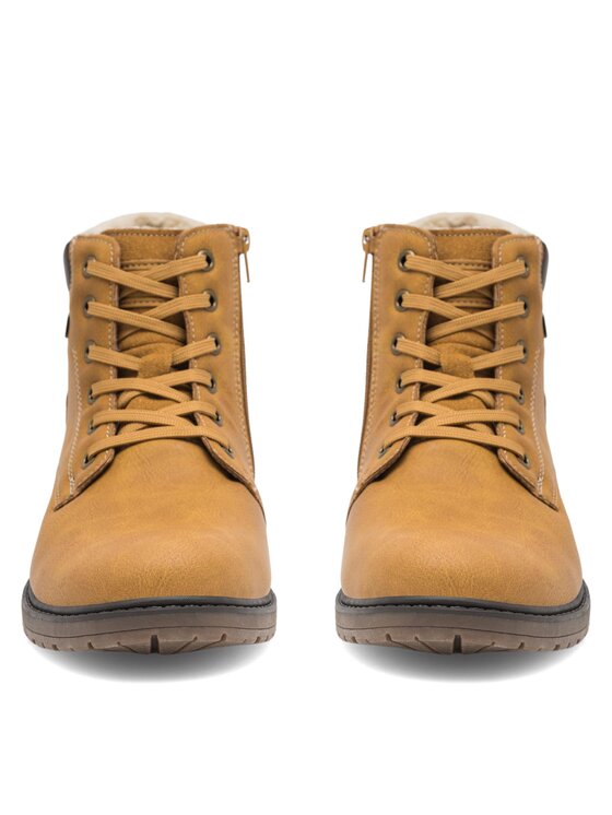 Lanetti Lanetti Schnürstiefeletten MP07-6997-05 Gelb