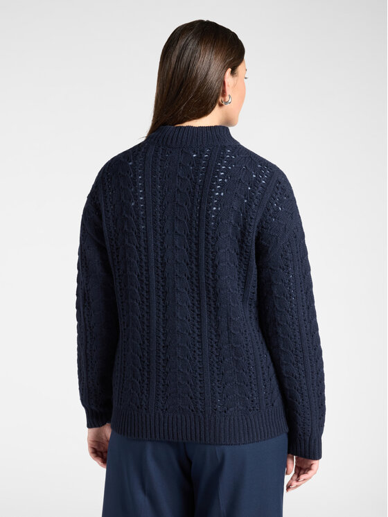 Elena Mirò Elena Mirò Sweter M082Z000847N034 Niebieski Regular Fit