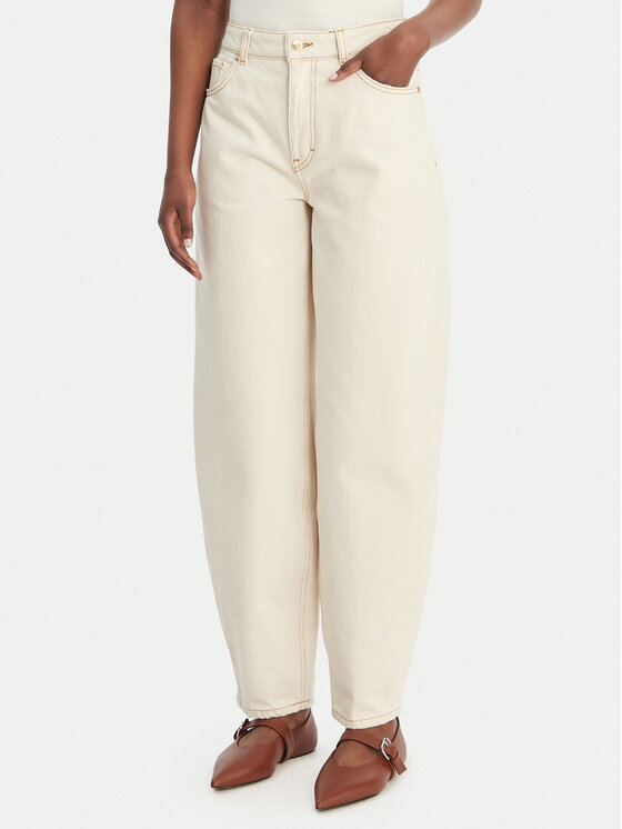 HUGO HUGO Джинси Gimine_5 50561201 Écru Barrel Fit