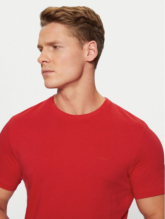 s.Oliver s.Oliver T-shirt 2153464 Crvena Regular Fit