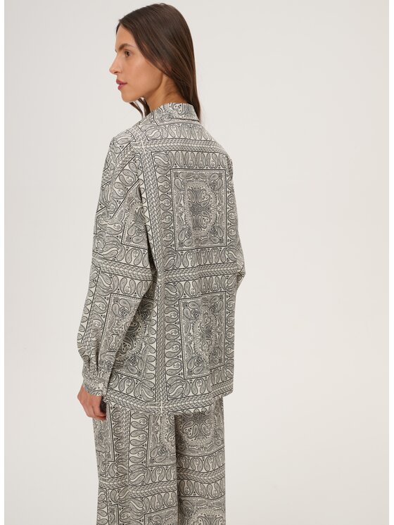 LEBRAND LEBRAND Koszula Meryl Biały Oversize