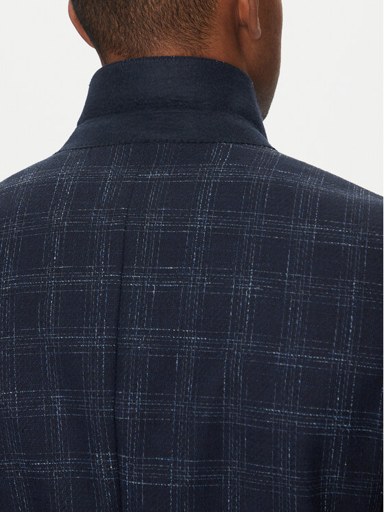 BOSS BOSS Marynarka H-Hutson-233 50535057 Granatowy Slim Fit