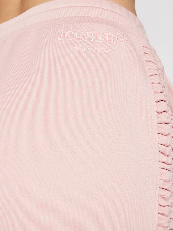 Iceberg Iceberg Спортивні штани 21EI2P0B0426305 Рожевий Loose Fit
