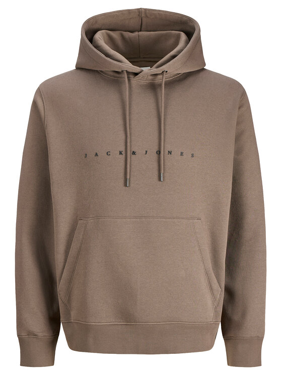 Jack & Jones Jack & Jones Mikina Star 12233972 Hnedá Regular Fit