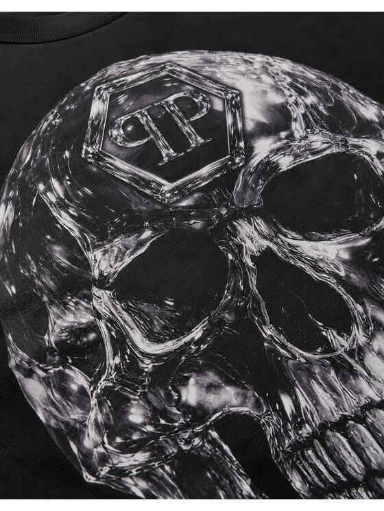 PHILIPP PLEIN PHILIPP PLEIN T-Shirt 31615 Černá Regular Fit