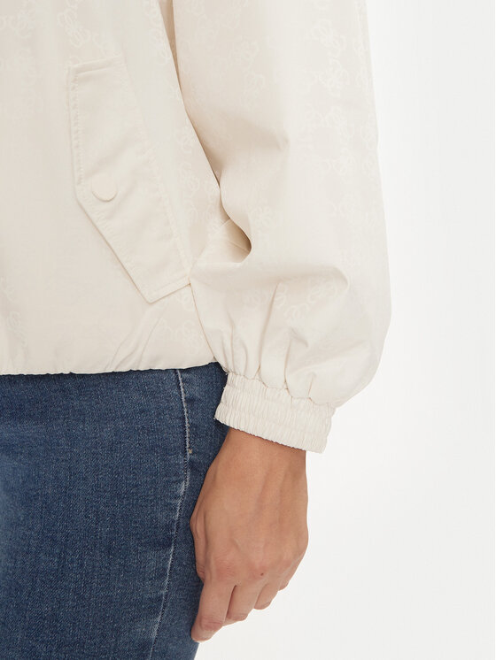 Guess Guess Pārejas jaka V4BQ24 WGLW2 Balts Regular Fit