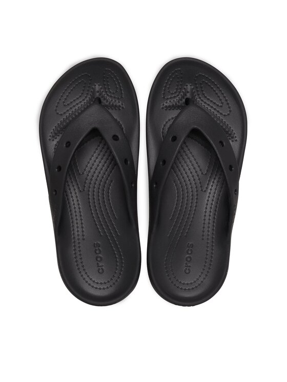 Crocs Crocs Čības uz pirksta Classic Flip V 209402 Melns
