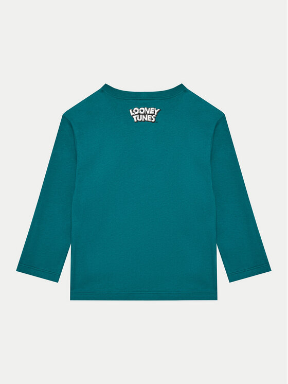 United Colors Of Benetton United Colors Of Benetton Bluzka 3ATNG10GY Zielony Regular Fit