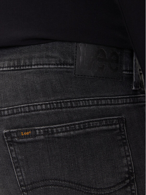 Lee Lee Jeansy Rider 112363851 Czarny Slim Fit