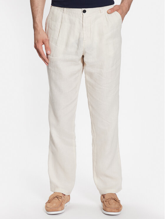 Sisley Pantaloni di tessuto 4AGHSF02P cru Slim Fit Modivo