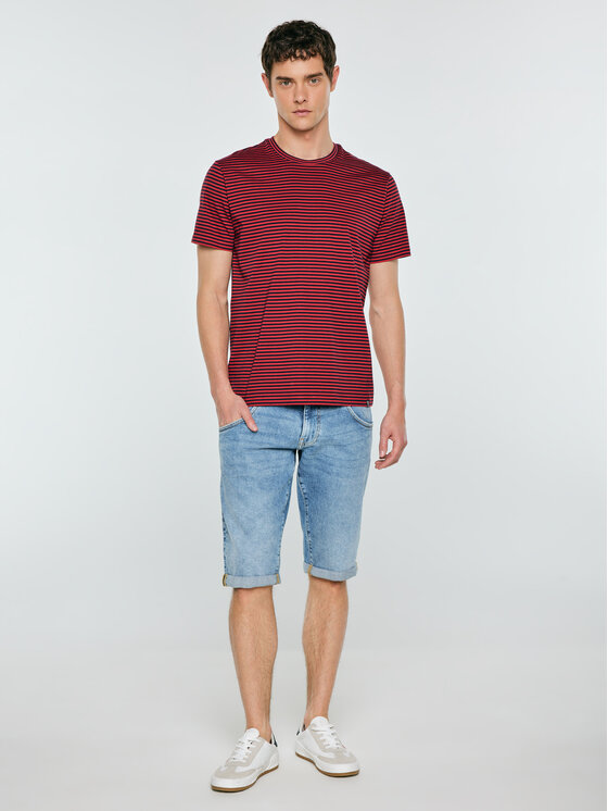 BIG STAR BIG STAR T-Shirt GARRI Czerwony Basic Fit