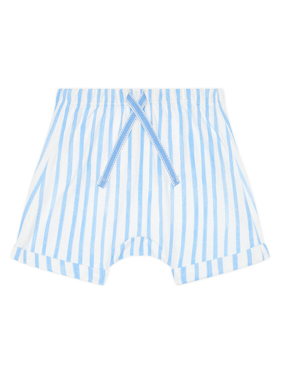 United Colors Of Benetton United Colors Of Benetton Set tricou și pantaloni scurți 35ZEAK013 Albastru Regular Fit