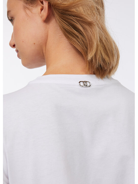 Liu Jo Liu Jo T-shirt MF5344J6308L9018 Bianco Regular Fit