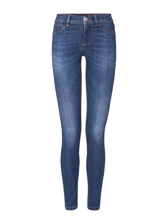 PHILIPP PLEIN PHILIPP PLEIN Jeggings 30782 Blu Jegging Fit
