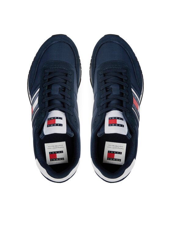 Tommy Jeans Tommy Jeans Tenisice Tjm Runner Casual Ess EM0EM01351 Tamnoplava