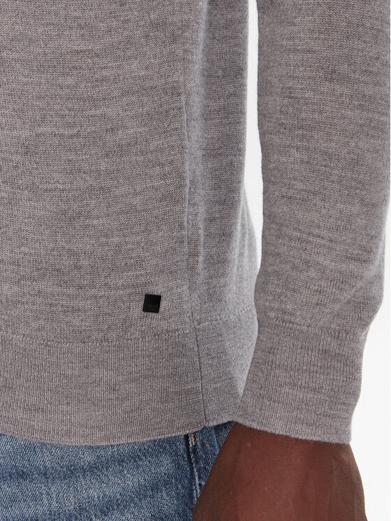 KARL LAGERFELD KARL LAGERFELD Megztinis 655005 554399 Pilka Slim Fit