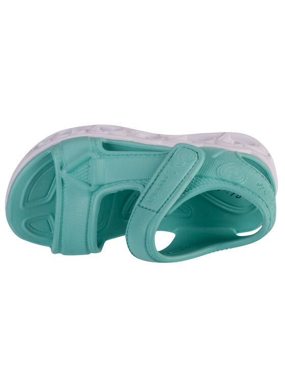 Skechers Skechers Sandały Skechers Heart Lights Sandal - Always Flashy Zielony