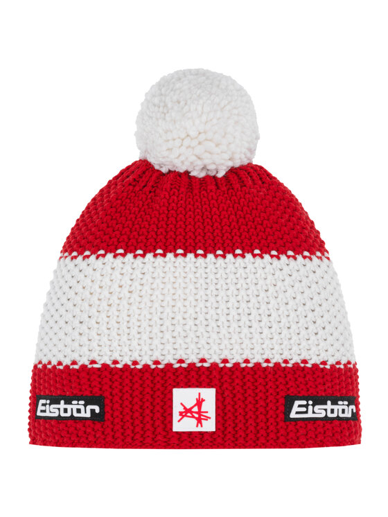 Eisbär Eisbär Berretto Star Pompon MÜ SKA Rosso