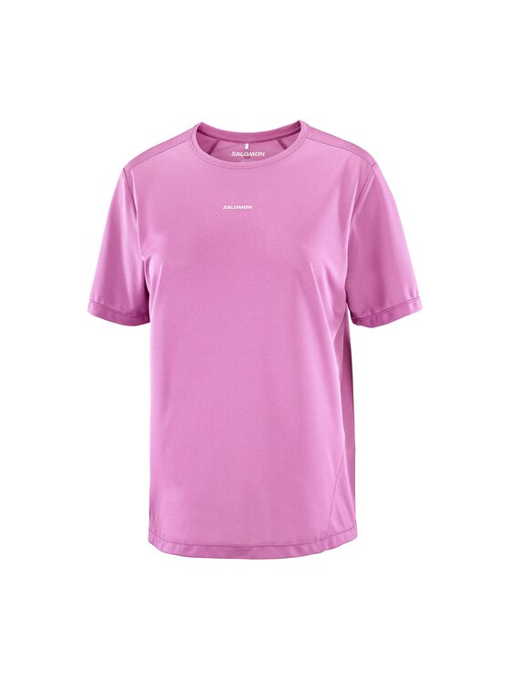 Salomon Salomon Koszulka techniczna SHAKEout CORE Fioletowy Regular Fit