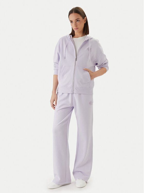 Calvin Klein Jeans Calvin Klein Jeans Pantaloni da tuta Embossed Monologo LV047F206G Rosa Regular Fit