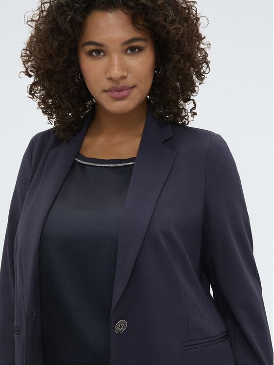 Fiorella Rubino Fiorella Rubino Giacca di transizione Q023T000267N034 Blu Regular Fit